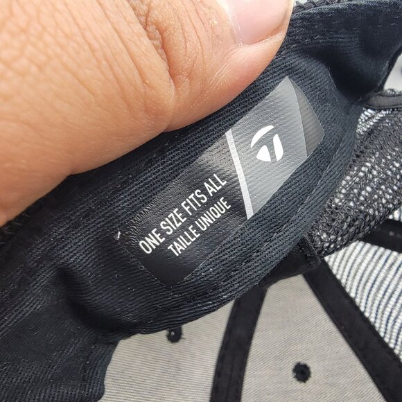 TaylorMade Golf Co Carlsbad California Red Bear Snapback Trucker Hat Cap - Picture 9 of 9